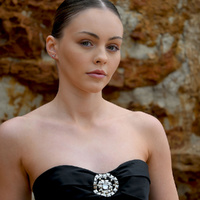 Culturesse Aries Artisan Zirconia Pavé Stud Earrings (Silver) images 4