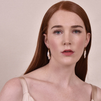 Culturesse Lua Coral Pearl Drop Earrings images 4