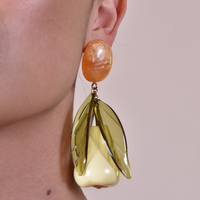 Culturesse Filicia Fashion Fruit Drop Earrings (for non-pierced ears) images 4