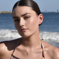 Culturesse Virgo Helix Screw Back Earring (Gold Single Piece) images 4