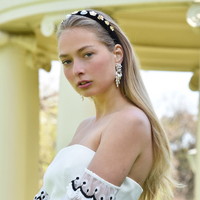 Culturesse Angelica Runway Pearl Splash Earrings (my ears are not pierced) images 4