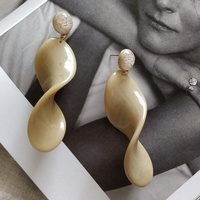 Culturesse Trinette Modern Twist Earrings (for pierced ears) images 4