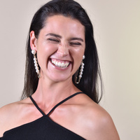 Culturesse Lilou Pearl Pin Statement Earrings (my ears are pierced) images 4