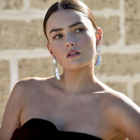 Culturesse Reva Shell Sparkle Earrings images 4