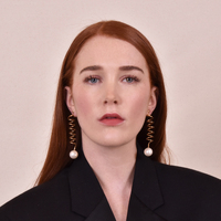 Culturesse Luchia Spiral Pearl Clip-on Earrings images 4