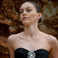 Culturesse Taurus Artisan Zirconia Pavé Stud Earrings (Silver) images 4