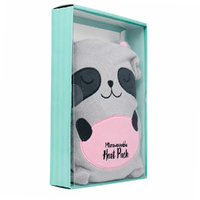 Raccoon Shaped Microwaveable Heat Pack Soothing Warmth and Cuddly Comfort images 4
