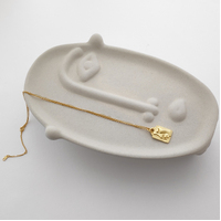 Culturesse Artsy Rhythm Gold Vermeil Necklace images 4