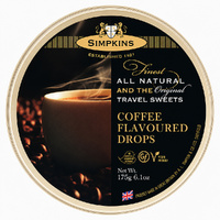 Simpkins Coffee Flavoured Drops 200g Tin Sweets Candy Lollies images 4