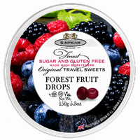 Simpkins Sugar Free Forest Fruit Drops 175g Tin Sweets Candy Lollies images 4