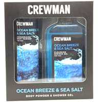 Crewman Ocean Breeze & Sea Salt Gift Set Body Powder & Shower Gel images 5