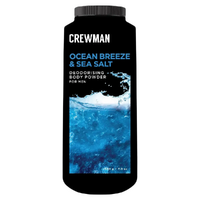 Crewman Ocean Breeze & Sea Salt Body Powder For Men 200g Deodorising images 5