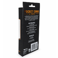 Crewman Pocket Comb and Protective Pouch Hair and Beard Grooming Tool images 5