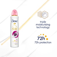 Dove Advanced Care 72h Go Fresh Antiperspirant Acai Berry & Waterlily 250mL images 5
