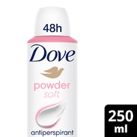 Dove Powder Soft 48h Anti-Perspirant 1/4 Moisturising Cream 250mL images 5