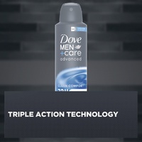 Dove Men+Care Advanced Clean Comfort 72H Anti-Perspirant 250mL images 5