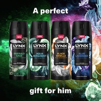 Lynx Fine Fragrance Body Spray Black Vanilla 150mL x 6 images 5