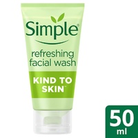 Simple Kind To Skin Refreshing Facial Wash Gel 50mL images 5