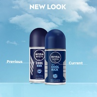 Nivea Men Cool Kick 72H Anti-Perspirant Roll-On 50mL images 5
