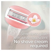 Gillette Venus Comfortglide White Tea Blade Refills 4 Pack images 5