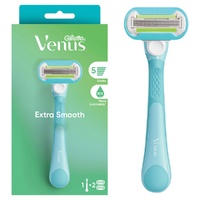 Gillette Venus Extra Smooth Razor Handle & 2 Refills 3 Piece images 5