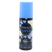 Yardley Body Spray Gift Set 4 x 50ml Freesia Magnolia Blossom Bluebell Floral images 5