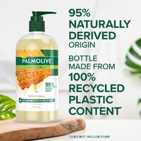 Palmolive Liquid Soap Milk & Honey Pump 500mL x 3 images 5