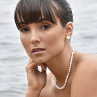 Culturesse Bay Baroque Pearl Stud Earrings (Imperfect No.5) images 5
