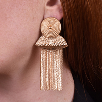 Ellinor Egyptian Love Drop Earrings (for pierced ears) images 5
