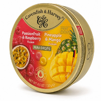 Cavendish & Harvey Mini Drops Passionfruit Pineapple Mango 130g 5 Pack images 5