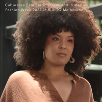 Culturesse Esta Neutral Drop Earrings (my ears are not pierced) images 5