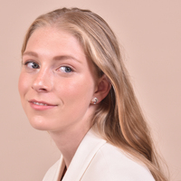 Culturesse Nicolette Pearl Art Stud Earrings images 5