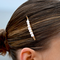 Culturesse Moana Freshwater Pearl Hair Clip images 5