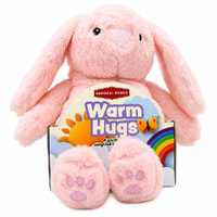 Surgical Basics Hugs Rabbit Cozy Plush Soft Cuddly Toy Heat Pack  images 5