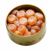 Simpkins Butterscotch Flavoured Drops 200g Tin Sweets Candy Lollies images 5