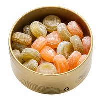 Simpkins Mandarin Lime and Ginger Drops 200g Tin Sweets Candy Lollies images 5