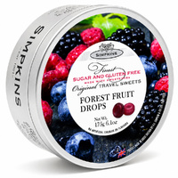 Simpkins Sugar Free Forest Fruit Drops 175g Tin Sweets Candy Lollies images 5
