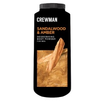 Crewman Sandalwood & Amber Gift Set Body Powder & Shower Gel images 5