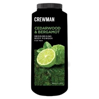 Crewman Cedarwood & Bergamot Gift Set Body Powder & Shower Gel images 6
