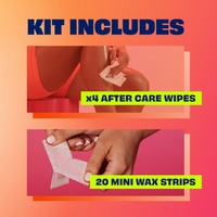 Nair Sensitive Mini Wax Strips Face & Sensitive Areas 20 Pack images 6