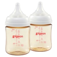 Pigeon SofTouch BPP Nursing Bottle PPSU Twin Pack 160mL images 6