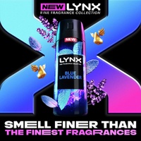 Lynx Fine Fragrance Body Spray Blue Lavender 150mL x 6 images 6