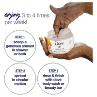 Dove Exfoliating Body Polish Colloidal Oatmeal & Calendula Oil 298g images 6