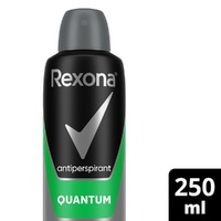 Rexona Men Antiperspirant Aerosol Quantum 250mL images 6