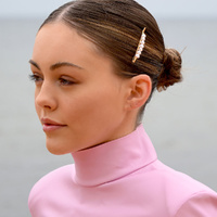 Culturesse Moana Freshwater Pearl Hair Clip images 6