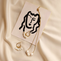 Culturesse Doria Freshwater Pearl Necklace images 6
