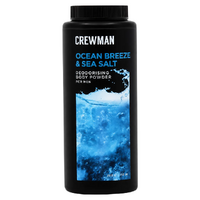 Crewman Body Powder 200g 3 Pack Sandalwood Amber Cedarwood Bergamot Ocean Breeze images 7