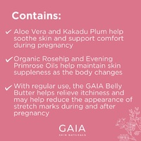 GAIA Skin Naturals Belly Butter 140mL images 7
