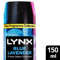 Lynx Fine Fragrance Body Spray Blue Lavender 150mL x 6 images 7