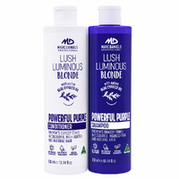 Marc Daniels Lush Luminous Blonde Purple Shampoo & Conditioner 300ml Set images 7